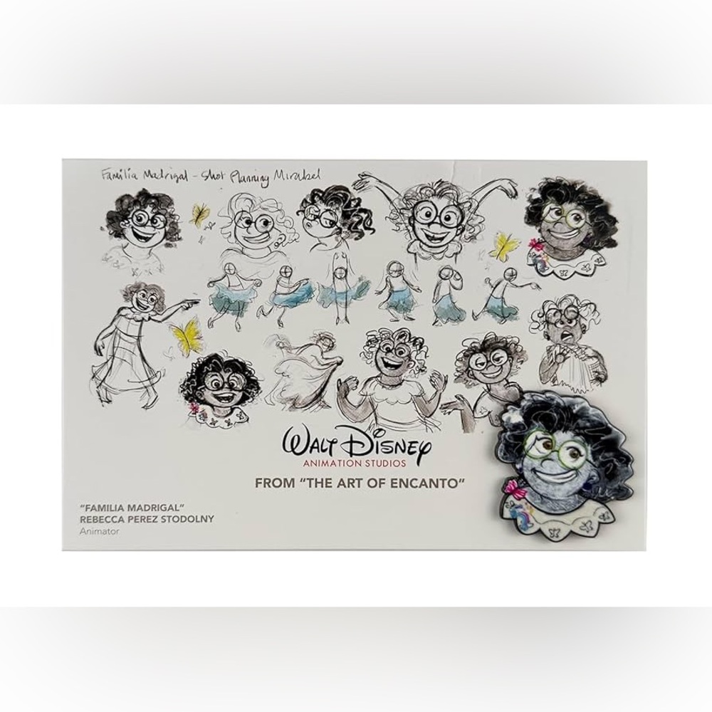 2023 Disney Parks Mirabel The Art of Encanto Pin by Rebecca Stodolny Limited